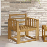 Set di divani da esterno Legno di Acacia Massello Bianco