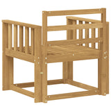 Set di divani da esterno Legno di Acacia Massello Bianco