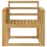 Set di divani da esterno Legno di Acacia Massello Bianco