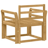 Set di divani da esterno Legno di Acacia Massello Bianco