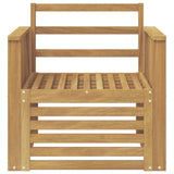 Set di divani da esterno Legno di Acacia Massello Bianco