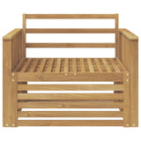 Divano da esterno Legno di Acacia Massello Bianco