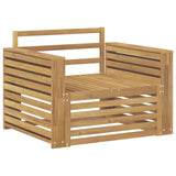 Divano da esterno Legno di Acacia Massello Bianco