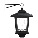 Lampada da Muro with LED Bulb 2 pz Nero 19 x 14 x 25 cm