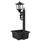 Applique con Vaso with LED Bulb Nero 29 x 28 x 74 cm ABS e PP