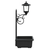 Applique con Vaso with LED Bulb Nero 29 x 28 x 74 cm ABS e PP
