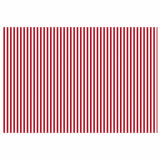 Telo di ricambio per tenda da sole Rosso e Bianco 600  350 cm