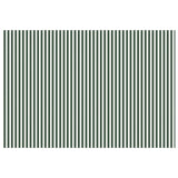 Telo di ricambio per tenda da sole Verde e Bianco 300 x 200 cm