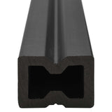 Pavimento da Deck 48 pcs Nero WPC
