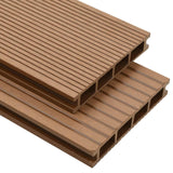 Pavimento da Deck 48 pcs Teak riciclato WPC