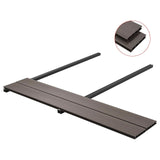Pavimento da Deck 24 pcs Marrone Scuro WPC
