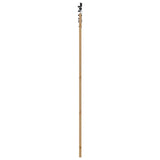 Porta scorrevole ORKDAL Naturale e Nero 83 x 232 cm