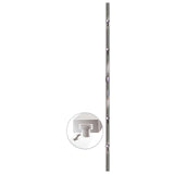 Porta Frontale Antracite 88 x 200 cm PVC