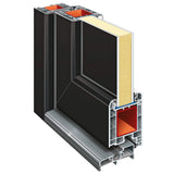 Porta Frontale Antracite 88 x 200 cm PVC