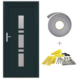 Porta Frontale Antracite 98 x 208 cm PVC