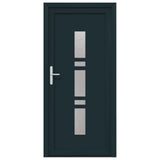 Porta Frontale Antracite 98 x 208 cm PVC