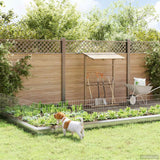 Recinzione da Giardino con Picchetti 48 pcs 75 x 50 cm Mesh