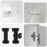 Unità Cucina Lyon 8 pcs Grigio Cemento Legno ingegnerizzato