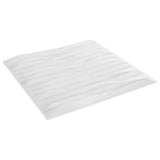 Pannelli da parete 48 pcs Pietra Bianca 50 x 50 cm Schiuma XPS