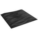 Pannelli da parete 48 pcs Pietra Nera 50 x 50 cm Schiuma XPS