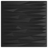 Pannelli da parete 48 pcs Pietra Nera 50 x 50 cm Schiuma XPS