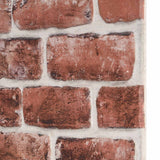 Pannelli da parete 10 pcs Marrone scuro e Bianco 100 x 50 cm