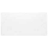 Pannelli da parete 10 pcs Rosso e Bianco 100 x 50 cm