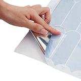 Piastrella Piuma 50 pcs Azzurro 30 x 30 cm Poliuretano e PET