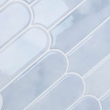 Piastrella Piuma 50 pcs Azzurro 30 x 30 cm Poliuretano e PET