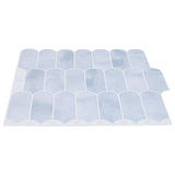 Piastrella Piuma 50 pcs Azzurro 30 x 30 cm Poliuretano e PET