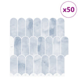 Piastrella Piuma 50 pcs Azzurro 30 x 30 cm Poliuretano e PET