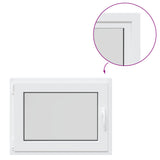 Finestra per Soffitta RISOR 80 x 50 cm PVC e Vetro Bianco