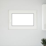 Finestra per Soffitta RISOR 90 x 50 cm PVC e Vetro Bianco