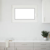 Finestra per Soffitta RISOR 90 x 60 cm PVC e Vetro Bianco