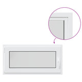 Finestra per Soffitta RISOR 100 x 50 cm PVC e Vetro Bianco