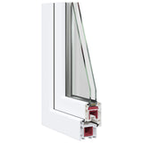 Finestra per Soffitta RISOR 110 x 70 cm PVC e Vetro Bianco