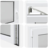Finestra per Soffitta RISOR 110 x 70 cm PVC e Vetro Bianco