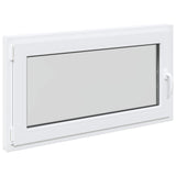 Finestra per Soffitta RISOR 110 x 70 cm PVC e Vetro Bianco