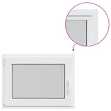 Finestra per Soffitta RISOR 80 x 60 cm PVC e Vetro Bianco