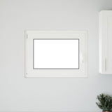 Finestra per Soffitta RISOR 80 x 60 cm PVC e Vetro Bianco
