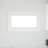Finestra per Soffitta RISOR 100 x 70 cm PVC e Vetro Bianco