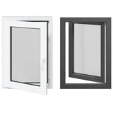 Finestra per Soffitta RISOR 60 x 80 cm PVC e Vetro Antracite