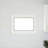 Finestra per Soffitta RISOR 80 x 60 cm PVC e Vetro Antracite