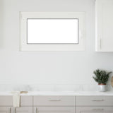 Finestra per Soffitta RISOR 100 x 70 cm PVC e Vetro Antracite