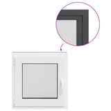 Finestra per Soffitta RISOR 60 x 60 cm PVC e Vetro Antracite