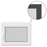 Finestra per Soffitta RISOR 80 x 60 cm PVC e Vetro Antracite