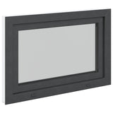 Finestra per Soffitta RISOR 90 x 60 cm PVC e Vetro Antracite