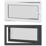 Finestra per Soffitta RISOR 110 x 60 cm PVC e Vetro Antracite