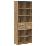Libreria Rovere artigianale 30 x 42.4 x 185.2 cm