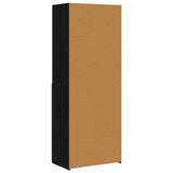 Libreria Rovere nero 30 x 42.4 x 185.2 cm